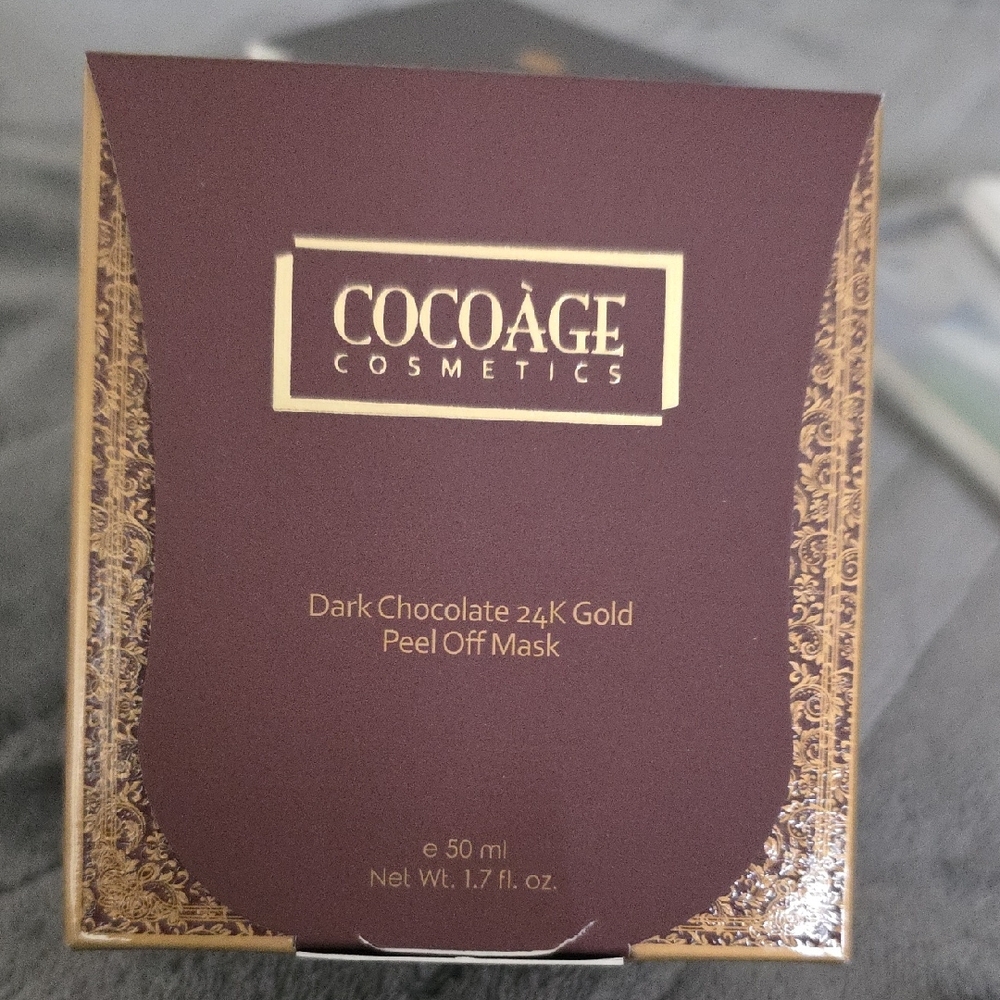 Dark Chocolate 24K Gold Peel Off Mask